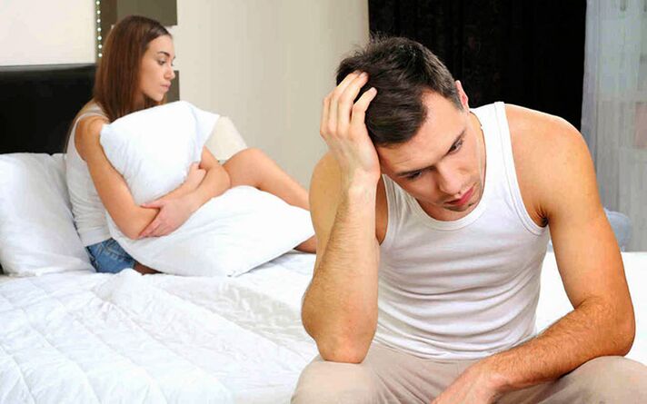 La falta de deseo sexual en un hombre es un signo indirecto de prostatitis.