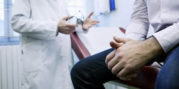 Ver a un médico por prostatitis