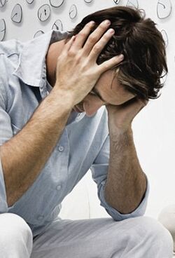 Prostatitis en un hombre